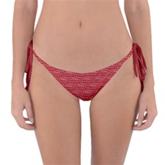 Red Scales Reversible Bikini Bottom