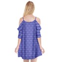 Blue Scales Cutout Spaghetti Strap Chiffon Dress View2