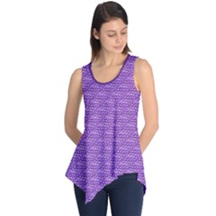 Purple Scales Sleeveless Tunic by Brini