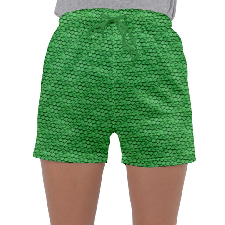 Green Scales Sleepwear Shorts