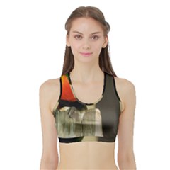 I See You Sports Bra With Border