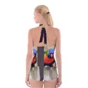 I See You Boyleg Halter Swimsuit  View2