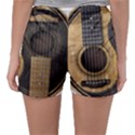 Old And Worn Acoustic Guitars Yin Yang Sleepwear Shorts View2