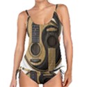 Old And Worn Acoustic Guitars Yin Yang Tankini Set View1