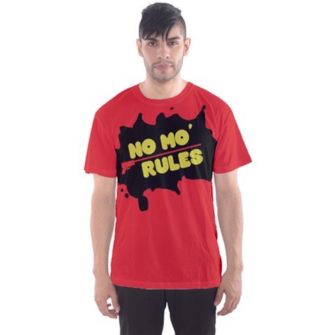 No Mo Rules Men s Sports Mesh Tee by NoctemClothing