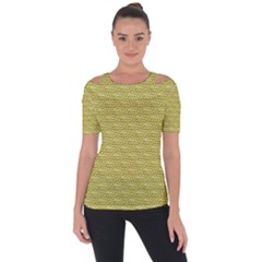 Golden Scales Short Sleeve Top