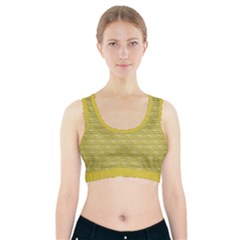 Golden Scales Sports Bra With Pocket by Brini