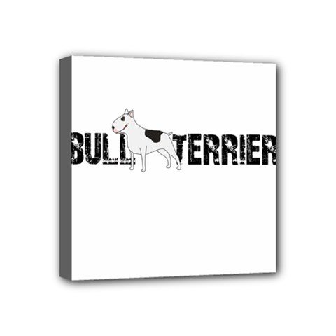 Bull Terrier  Mini Canvas 4  X 4  by Valentinaart