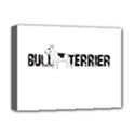 Bull terrier  Deluxe Canvas 16  x 12   View1