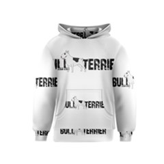 Bull Terrier  Kids  Pullover Hoodie by Valentinaart