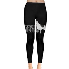 Bull Terrier  Leggings  by Valentinaart