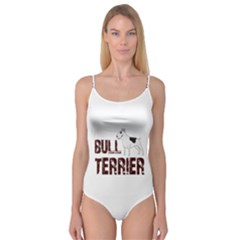 Bull Terrier  Camisole Leotard  by Valentinaart