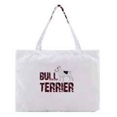 Bull Terrier  Medium Tote Bag by Valentinaart