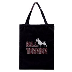 Bull Terrier  Classic Tote Bag by Valentinaart