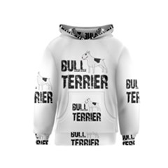 Bull Terrier  Kids  Pullover Hoodie by Valentinaart