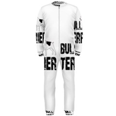 Bull Terrier  Onepiece Jumpsuit (men)  by Valentinaart