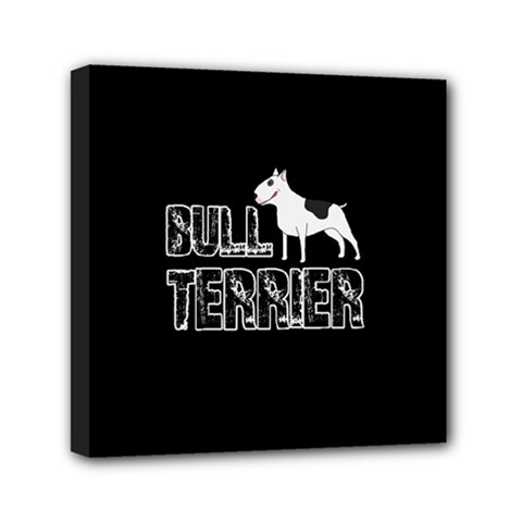 Bull Terrier  Mini Canvas 6  X 6  by Valentinaart