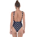 Navy/Gold Polka Dots Bring Sexy Back Swimsuit View2