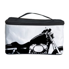 Motorcycle Old School Cosmetic Storage Case by Valentinaart