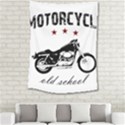 Motorcycle old school Medium Tapestry View2