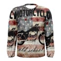 Motorcycle old school Men s Long Sleeve Tee View1