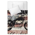 Motorcycle old school Duvet Cover Double Side (Single Size) View2