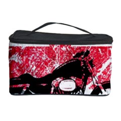 Motorcycle Old School Cosmetic Storage Case by Valentinaart