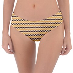 Colored Zig Zag Reversible Classic Bikini Bottoms