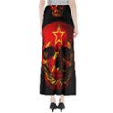 Russian flag skull Full Length Maxi Skirt View2