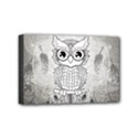 Wonderful Owl, Mandala Design Mini Canvas 6  x 4  View1