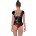 Russian flag skull Short Sleeve Leotard  View2