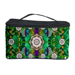 Pearl Flowers In The Glowing Forest Cosmetic Storage Case by pepitasart