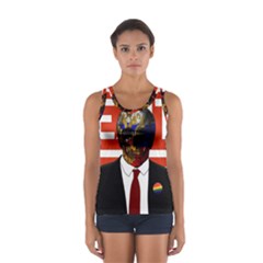 Dualism Sport Tank Top  by Valentinaart