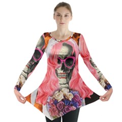 Bride From Hell Long Sleeve Tunic  by Valentinaart