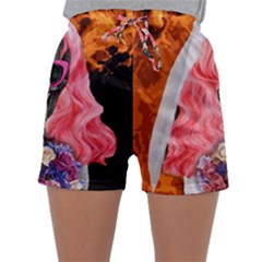 Bride From Hell Sleepwear Shorts by Valentinaart