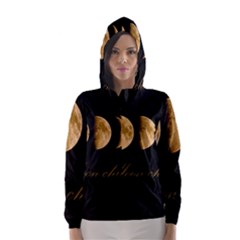 Moon Child Hooded Wind Breaker (women) by Valentinaart