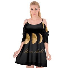 Moon Child Cutout Spaghetti Strap Chiffon Dress by Valentinaart