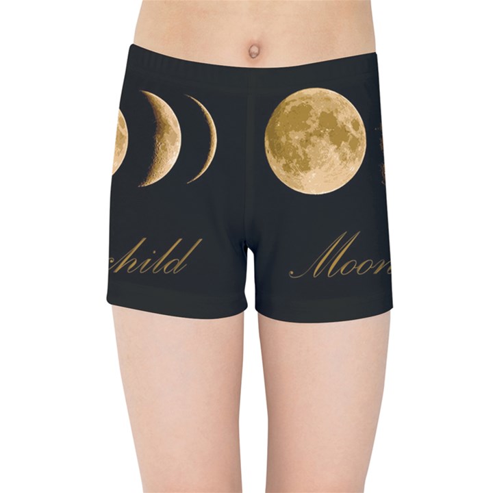 Moon child Kids Sports Shorts