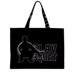 Slav Squat Zipper Mini Tote Bag by Valentinaart