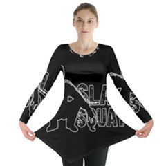 Slav Squat Long Sleeve Tunic  by Valentinaart