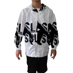 Slav Squat Hooded Wind Breaker (kids) by Valentinaart