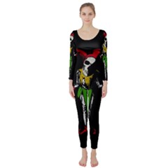 Joker  Long Sleeve Catsuit by Valentinaart