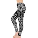 Tattoo tribal owl Leggings  View3