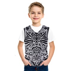 Tattoo Tribal Owl Kids  Sportswear by Valentinaart