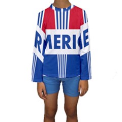 America 1769750 1280 Kids  Long Sleeve Swimwear by Colorfulart23