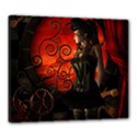 Steampunk, Wonderful Steampunk Lady In The Night Canvas 24  x 20  View1