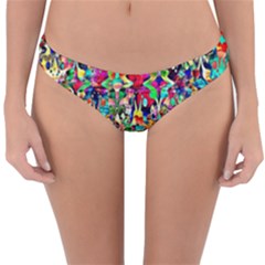 Psychedelic Background Reversible Hipster Bikini Bottoms