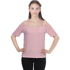 Kisspattern 01 Cutout Shoulder Tee