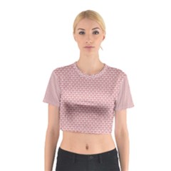 Kisspattern 01 Cotton Crop Top by paulaoliveiradesign