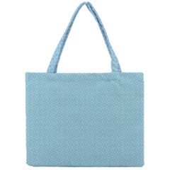 Blue Pattern Mini Tote Bag